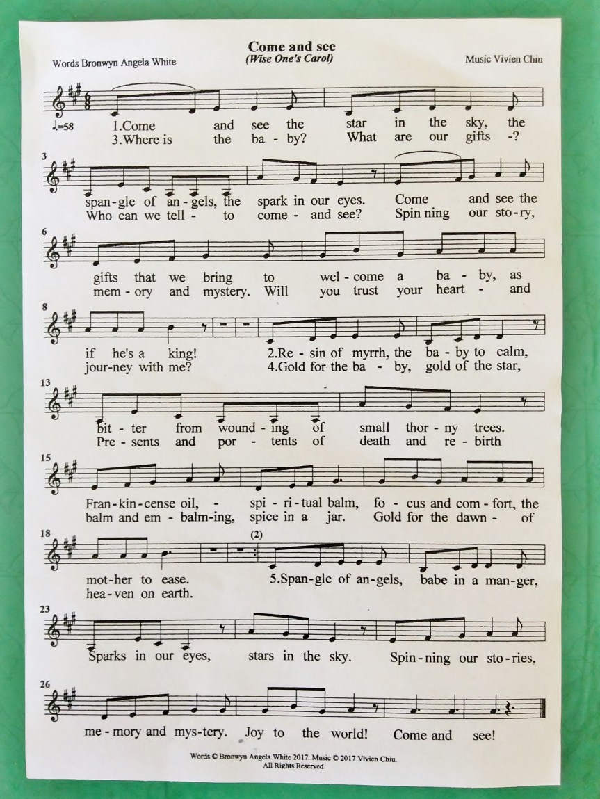 Come and See - Melody